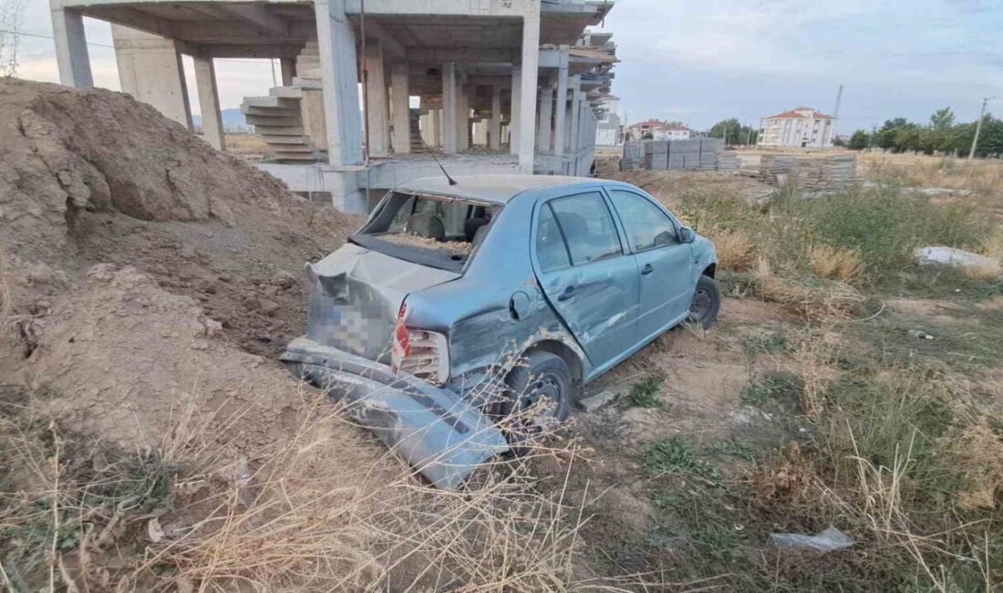 Karaman’da meydana gelen trafik kazasında bir pikap ve bir otomobil