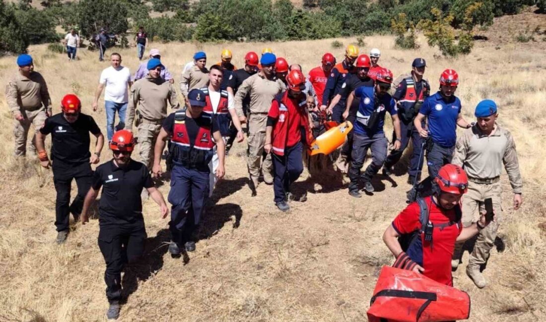 Mihalıççık ilçesinde kaybolan zihinsel engelli bir kişi, 177 kişilik arama
