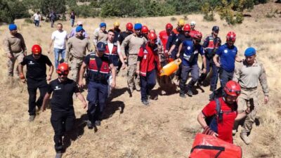 Mihalıççık ilçesinde kaybolan zihinsel engelli bir kişi, 177 kişilik arama