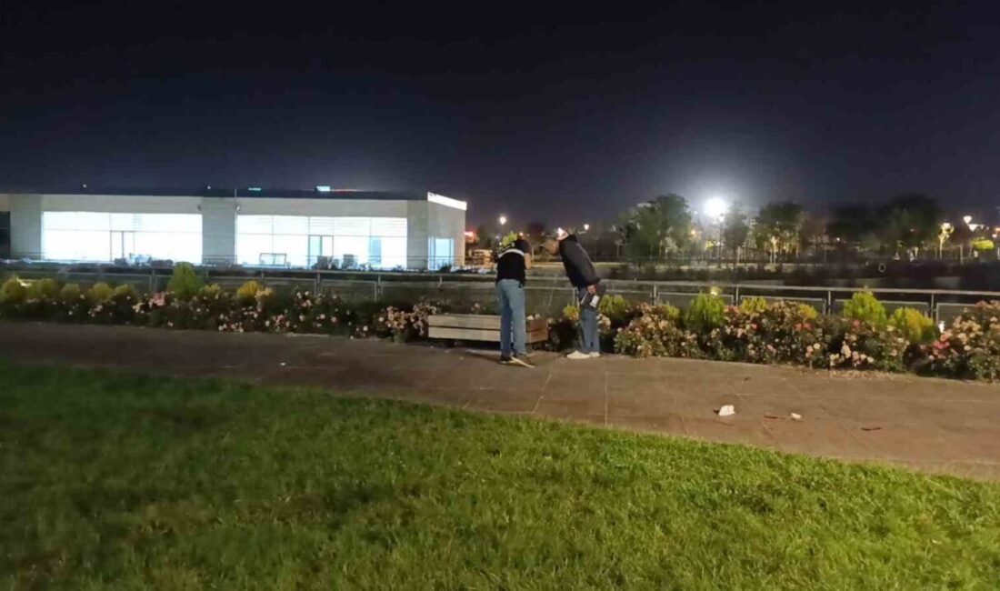Kayseri’nin Melikgazi ilçesinde, Erenköy Mahallesi millet bahçesinde meydana gelen olayda,