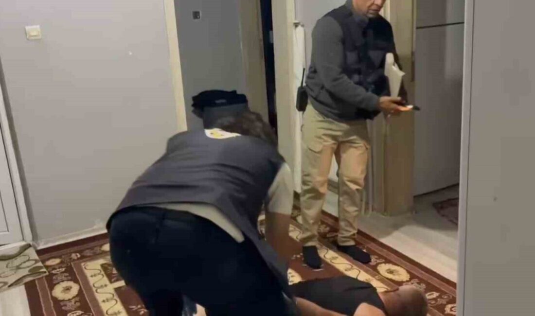 Kayseri’de, “Şirinler” adıyla bilinen yeni nesil suç örgütüne yönelik düzenlenen