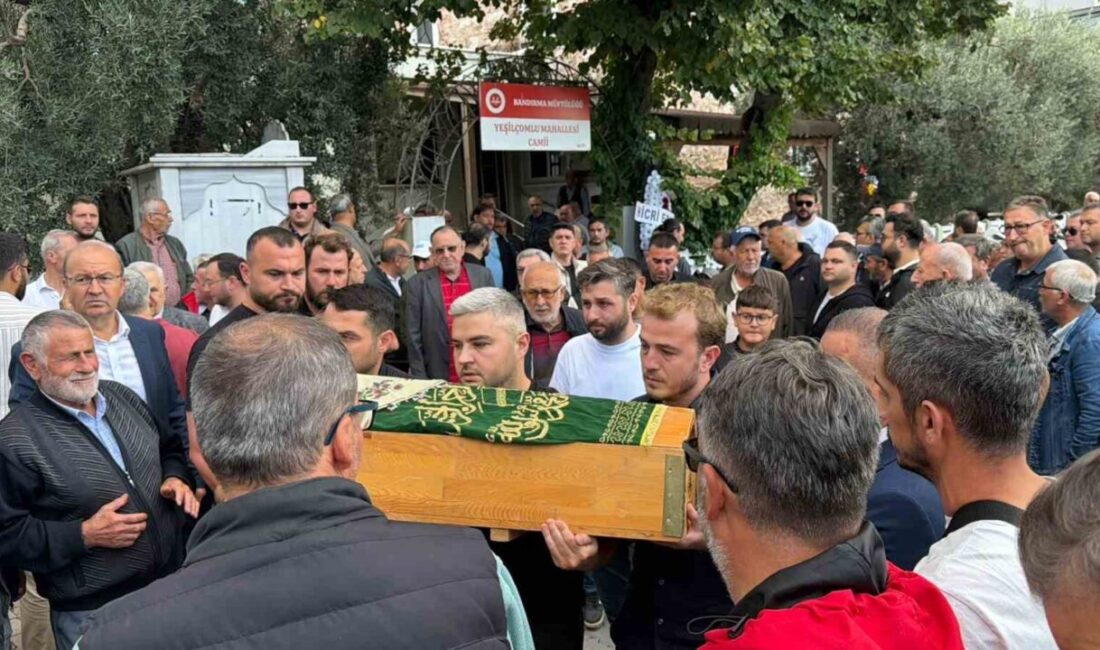 Bandırma ilçesinde meydana gelen acı bir kaza sonucunda hayatını kaybeden