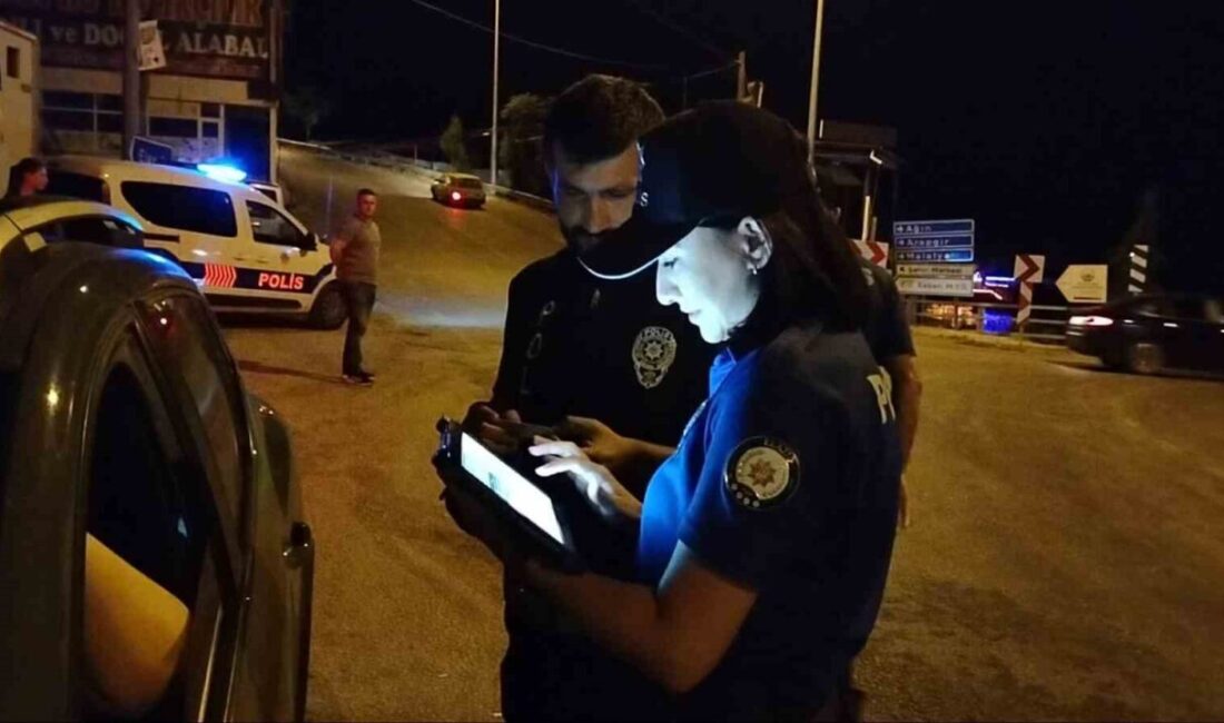 Elazığ’ın Keban ilçesinde, İlçe Emniyet Müdürlüğü ekipleri tarafından huzur ve