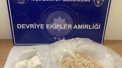 Edirne’nin Keşan ilçesinde gerçekleşen bir operasyonda, polisin durdurduğu ticari takside