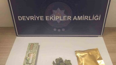 Keşan ilçesinde polis ekipleri tarafından gerçekleştirilen iki farklı operasyonda uyuşturucu