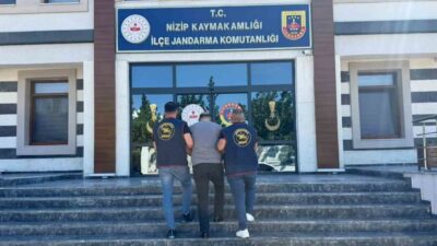 Gaziantep’te uyuşturucu suçundan 16 yıl kesinleşmiş hapis cezasıyla aranan bir