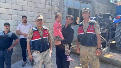 Kilis’in Polateli ilçesinde kaybolan down sendromlu bir çocuk, jandarma ve