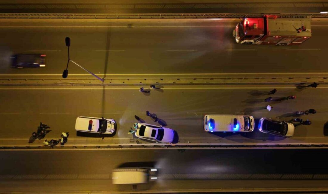 Kırıkkale’de meydana gelen trafik kazasında, Alparslan Türkeş Bulvarı Otogar Kavşağı
