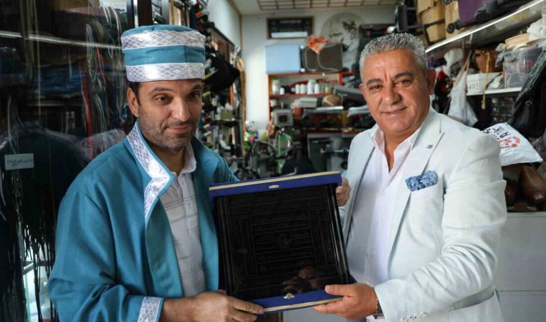 Kırşehir’de düzenlenen Ahilik Haftası kutlamaları sırasında, yüzde 45 engelli ayakkabı