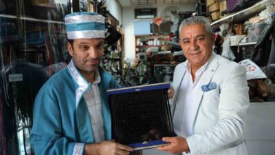 Kırşehir’de düzenlenen Ahilik Haftası kutlamaları sırasında, yüzde 45 engelli ayakkabı