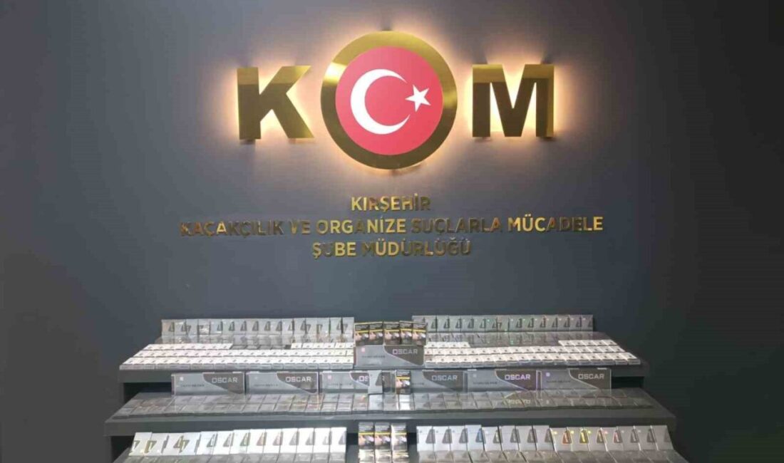 Kırşehir’de, polis ekipleri tarafından kaçakçılık faaliyetlerini engelleme amacıyla yürütülen operasyonlarda,