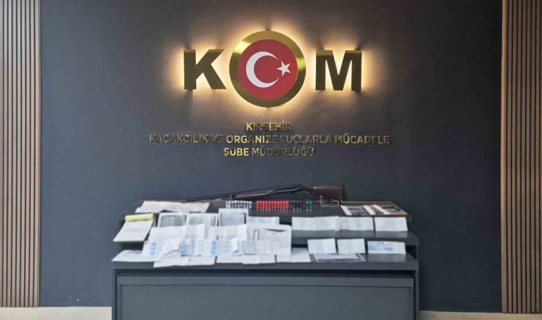 Kırşehir’de tefecilik ve nitelikli dolandırıcılık suçlarıyla ilgili yapılan operasyonda 7