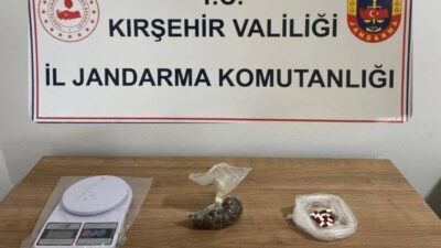 Kırşehir’in Kaman ilçesinde gerçekleştirilen bir operasyonda uyuşturucu madde ve hassas