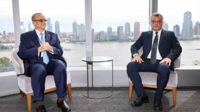 Kuzey Kıbrıs Türk Cumhuriyeti (KKTC) Cumhurbaşkanı Tufan Erhürman, Amerika Birleşik
