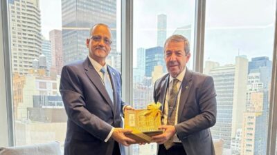 KKTC Dışişleri Bakanı Tahsin Ertuğruloğlu, ABD’nin New York şehrinde İslam