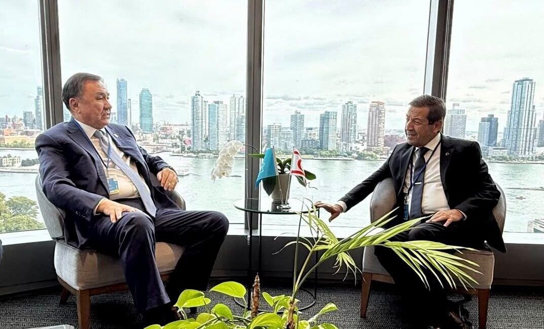 KKTC Dışişleri Bakanı Tahsin Ertuğruloğlu, BM Genel Kurulu kapsamında Amerika