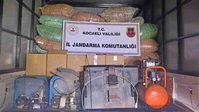 Kaçakçılıkla mücadele kapsamında Kocaeli’de gerçekleştirilen operasyonda, piyasa değeri 4 milyon