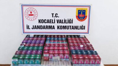 Kocaeli İl Jandarma Komutanlığı ekipleri, Dilovası ve Gebze’de gerçekleştirdikleri operasyonlarda