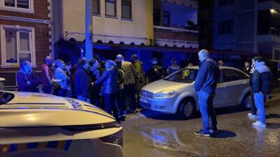 İzmit ilçesinde meydana gelen toprak kayması nedeniyle, temel kazısı yapılan