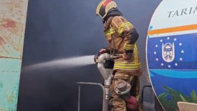 Bursa’daki bir kömür madeninde gece geç saatlerde çıkan yangın, büyük