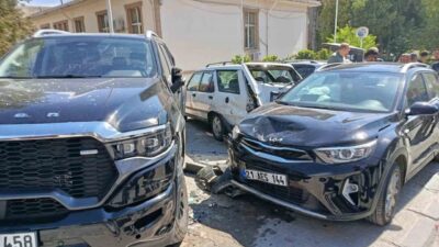 Malatya’nın Darende ilçesinde meydana gelen trafik kazasında, bir aracın kontrolden