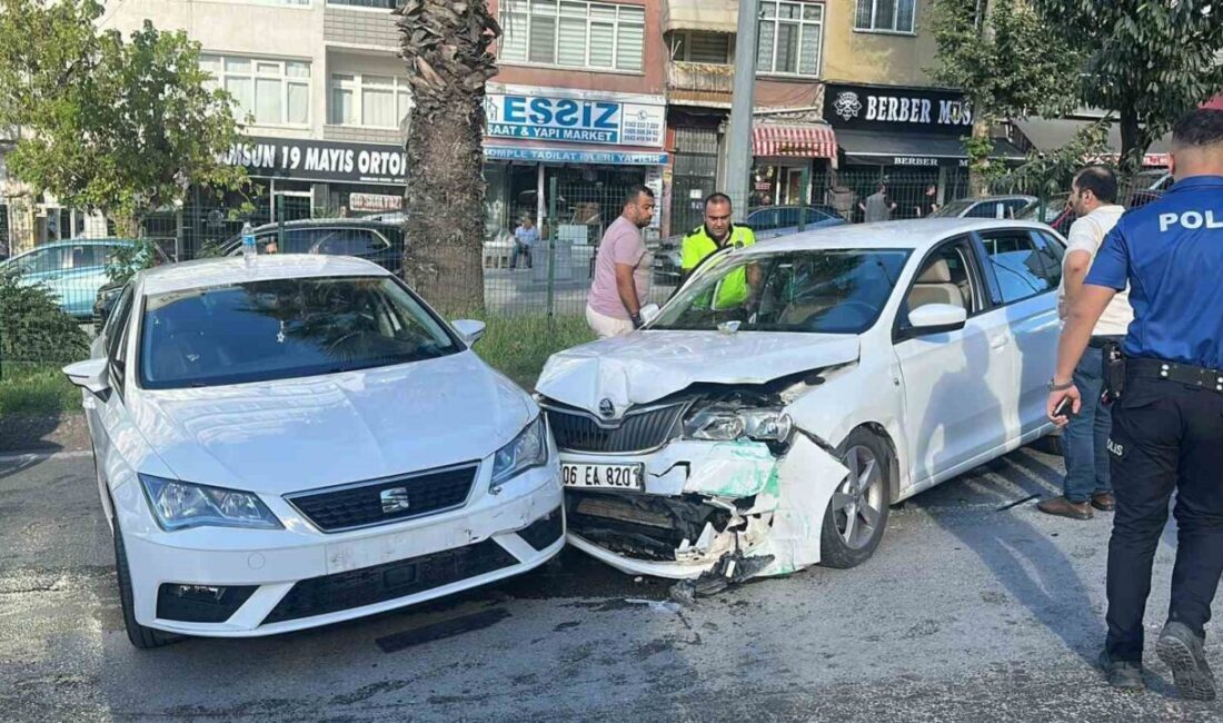 Samsun’da bir aracın kontrolünü kaybetmesi sonucu meydana gelen trafik kazasında,