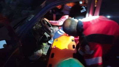 Erzin ilçesine bağlı Kocadüz Yaylası’nda meydana gelen trafik kazasında, seyir