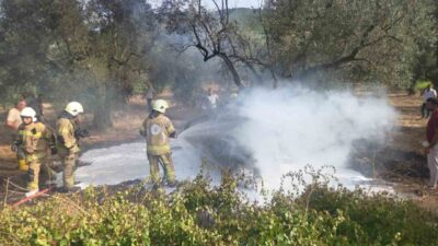 Orhangazi ilçesinde, İznik Yolu üzerinde meydana gelen korkunç trafik kazasında