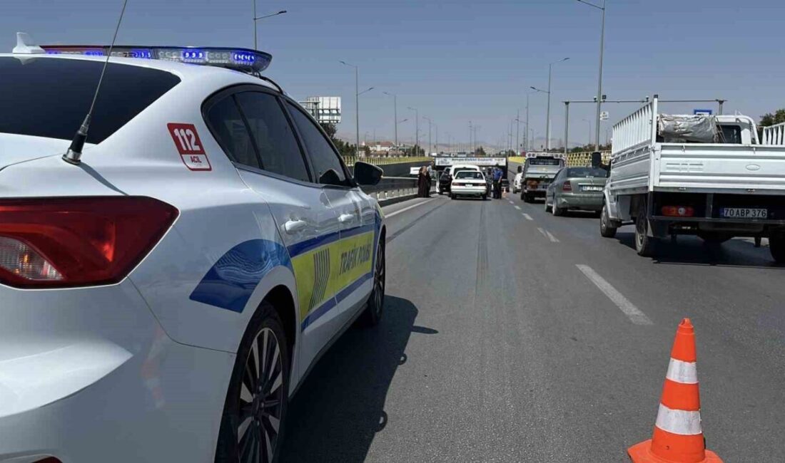 Konya’da meydana gelen zincirleme kazada 6 aracın karışması sonucunda 1