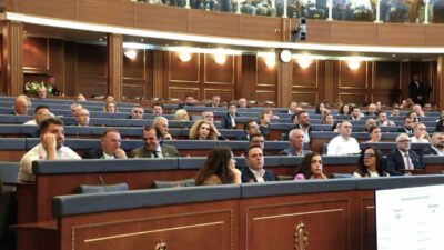 Kosova Meclisi’nin 11. Yasama Dönemi kurucu oturumunda gerçekleştirilen oylama sonucunda