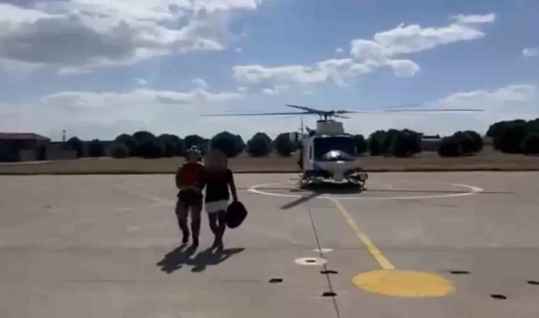 Balıkesir’in Marmara ilçesine bağlı Koyun Adası açıklarında su alarak batma