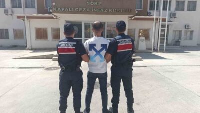 Aydın’ın Kuşadası ilçesinde, çeşitli suçlardan dolayı aranan ve hakkında 11