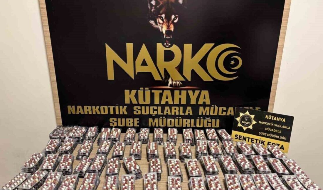 Kütahya’da uyuşturucu kullanımı ve ticaretinin engellenmesine yönelik operasyonlarda, 49 olay