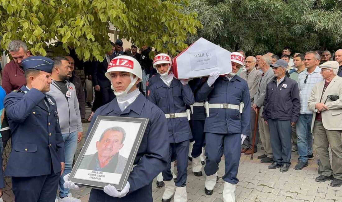 Kıbrıs gazisi Halil Çil, Kütahya’da 73 yaşında hayatını kaybettikten sonra
