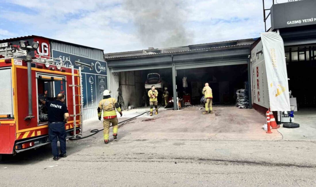 Edirne’de bulunan bir oto LPG tamirhanesinde meydana gelen patlamada 2
