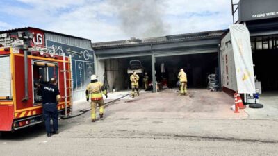 Edirne’de bulunan bir oto LPG tamirhanesinde meydana gelen patlamada 2