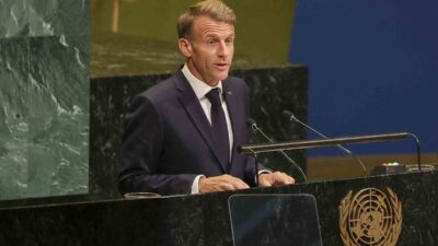 Fransa Cumhurbaşkanı Emmanuel Macron, 81. BM Genel Kurulu’nda yaptığı konuşmada,