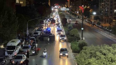 Manisa’nın Yunusemre ilçesinde meydana gelen olayda, iddiaya göre makas atarak