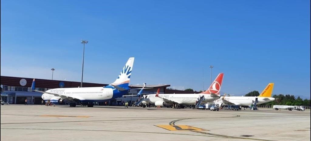 Malatya Havalimanı’nın 2026 yılı Ağustos ayına ait hava yolu uçak,