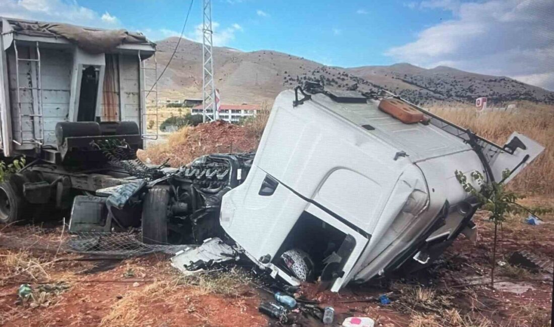Malatya’nın Doğanşehir ilçesinde meydana gelen iki ayrı trafik kazasında toplam