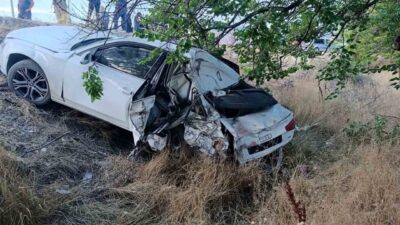 Malatya’da meydana gelen trafik kazasında tır ile otomobil çarpıştı, 5