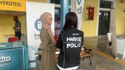 Malatya’da, İl Emniyet Müdürlüğü tarafından üniversiteye başlamak üzere şehre gelen