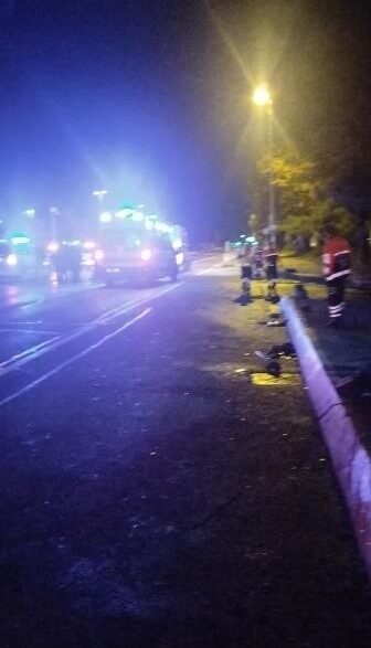 Maltepe’de meydana gelen trafik kazasında, 2’si ağır olmak üzere toplam