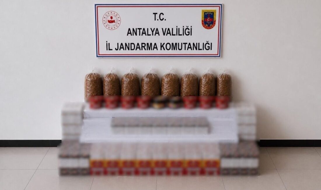 Manavgat ilçesinde jandarma ekipleri tarafından bir işletmeye yönelik gerçekleştirilen operasyonda,