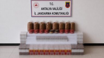 Manavgat ilçesinde jandarma ekipleri tarafından bir işletmeye yönelik gerçekleştirilen operasyonda,