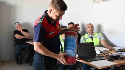 Manisa Büyükşehir Belediyesi, görevli personelin iş sağlığı ve güvenliği eğitimleri