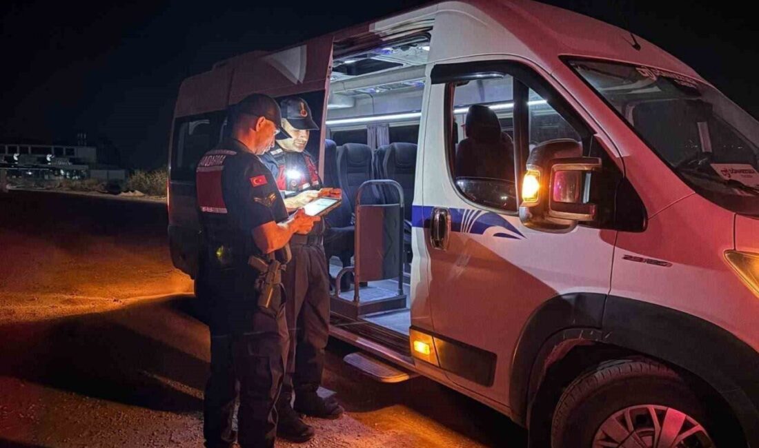 Manisa’da, İl Jandarma Komutanlığı ekipleri tarafından yürütülen Bölgesel Huzur ve