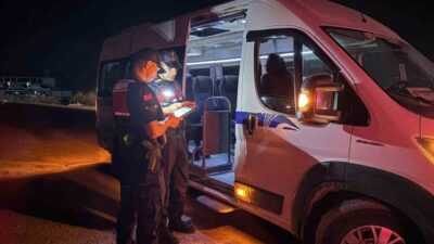 Manisa’da, İl Jandarma Komutanlığı ekipleri tarafından yürütülen Bölgesel Huzur ve
