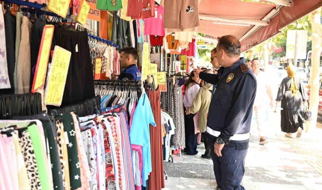 Manisa’nın Yunusemre ve Şehzadeler ilçelerinde, Manisa Büyükşehir Belediyesi Zabıta ekipleri