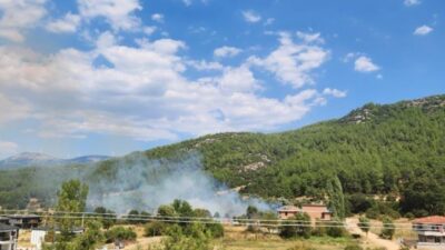 Menteşe ilçesindeki Muğla’nın Yeniköy Mahallesi’nde meydana gelen, henüz sebebi belirlenemeyen